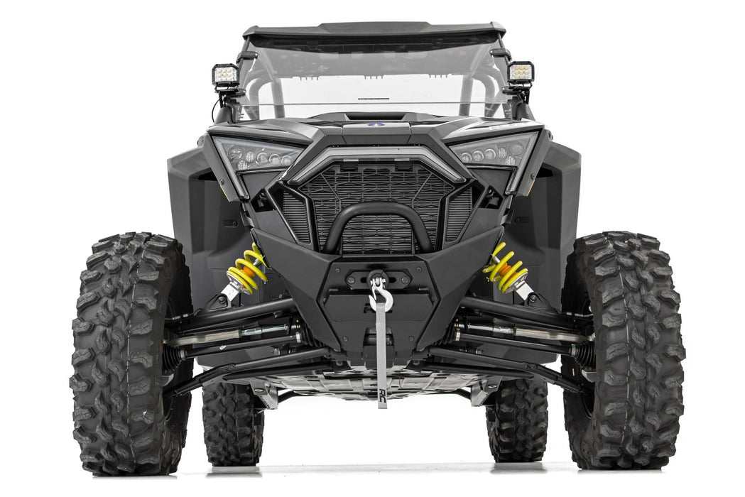 Rough Country 93076 Polaris Dual LED Cube Kit w/Black Series Spot LED's 20-21 Polaris RZR PRO XP Rough Country - Truck Part Superstore