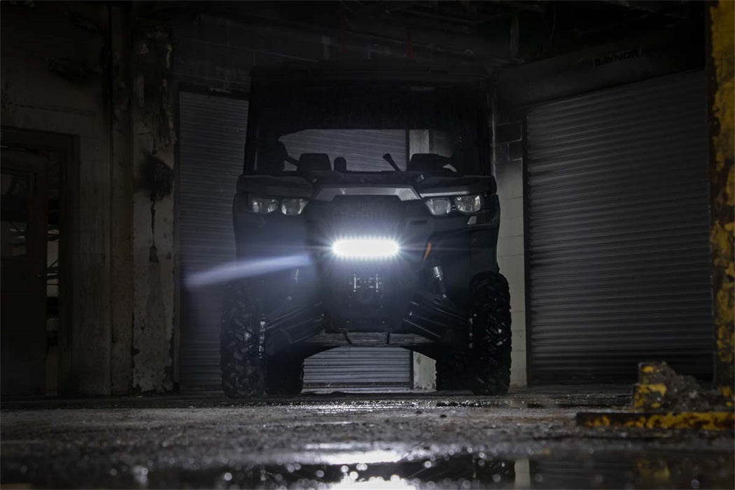 Rough Country 71025 Can-Am Defender 12 Inch Single Row Bumper LED Kit For 16-19 Defender Rough Country - Truck Part Superstore