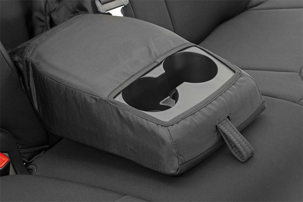 Rough Country 91027A Toyota Neoprene Front and Rear Seat Covers 14-20 Tundra Crew Cab Rough Country - Truck Part Superstore