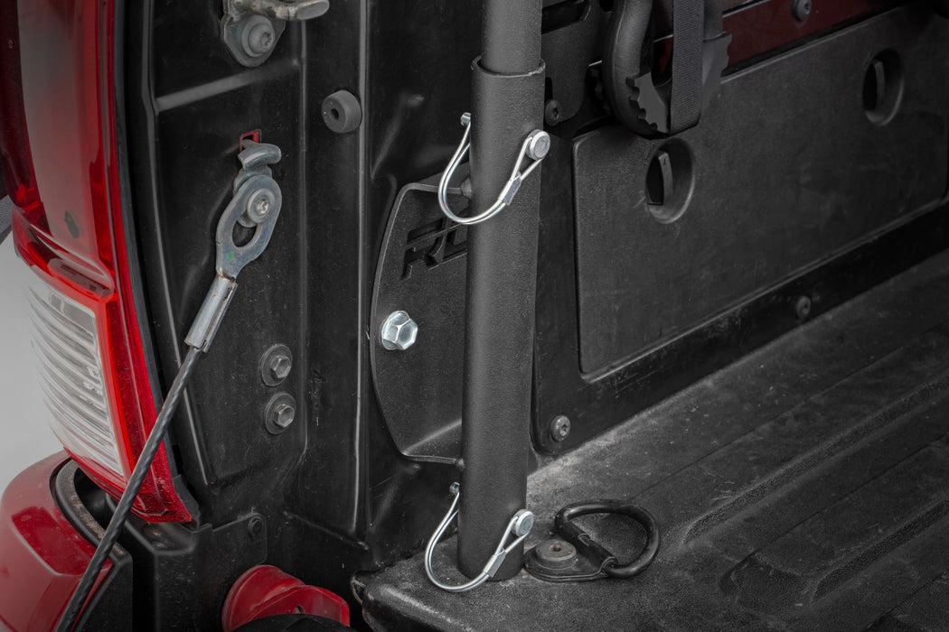 Rough Country 117503 Flag Pole Holder for Bed Rail w/ Flag Pole Rough Country - Truck Part Superstore