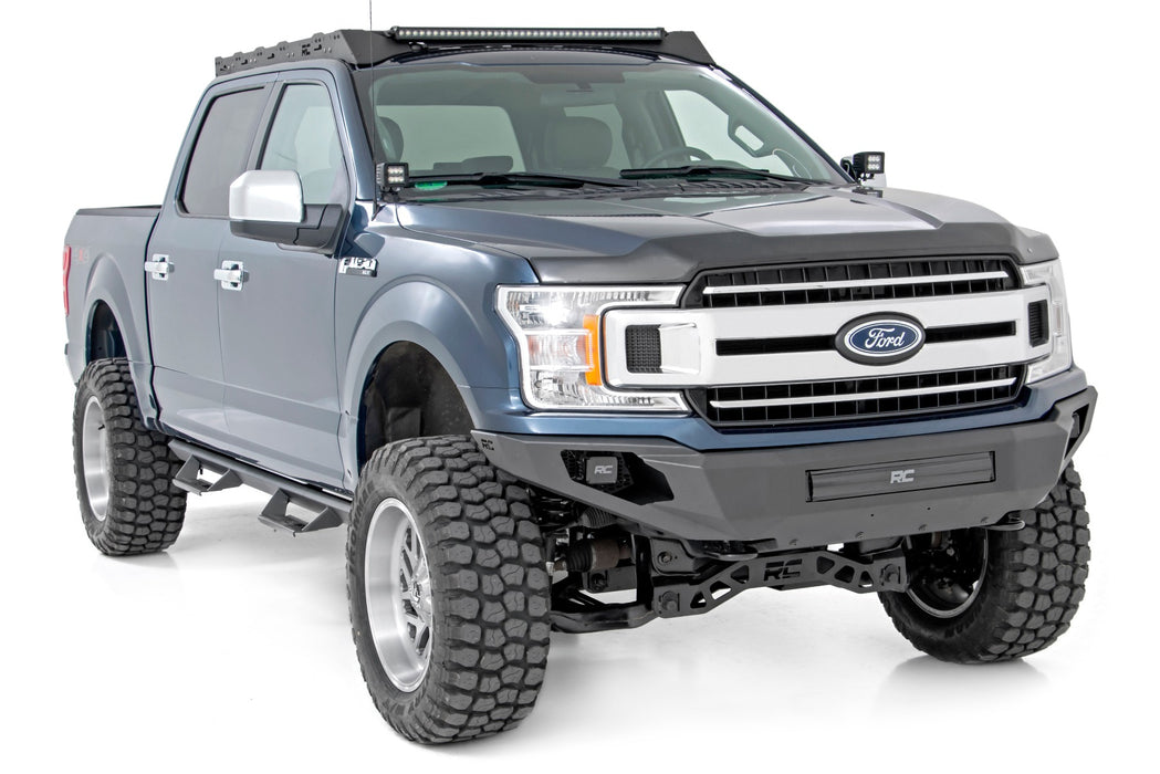 Rough Country 10756A Ford Front High Clearance LED Bumper 18-20 Ford F-150 Rough Country - Truck Part Superstore