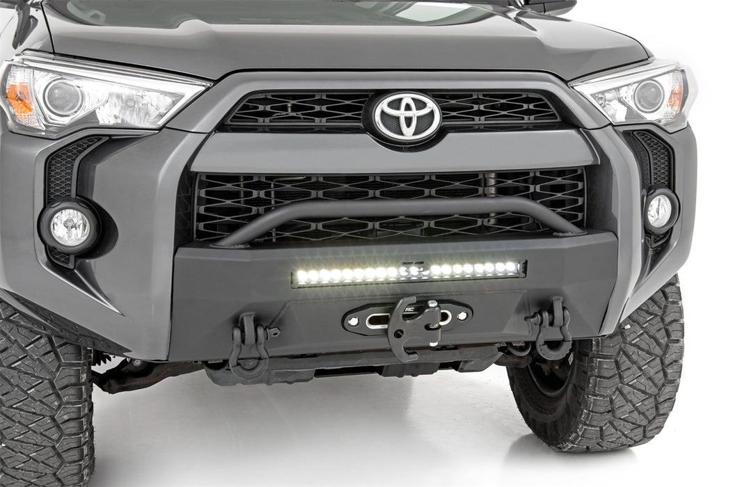 Rough Country 10744 Front Bumper Hybrid with 20 Inch LED Light Bar 14-22 Toyota 4Runner 2WD/4WD Rough Country - Truck Part Superstore