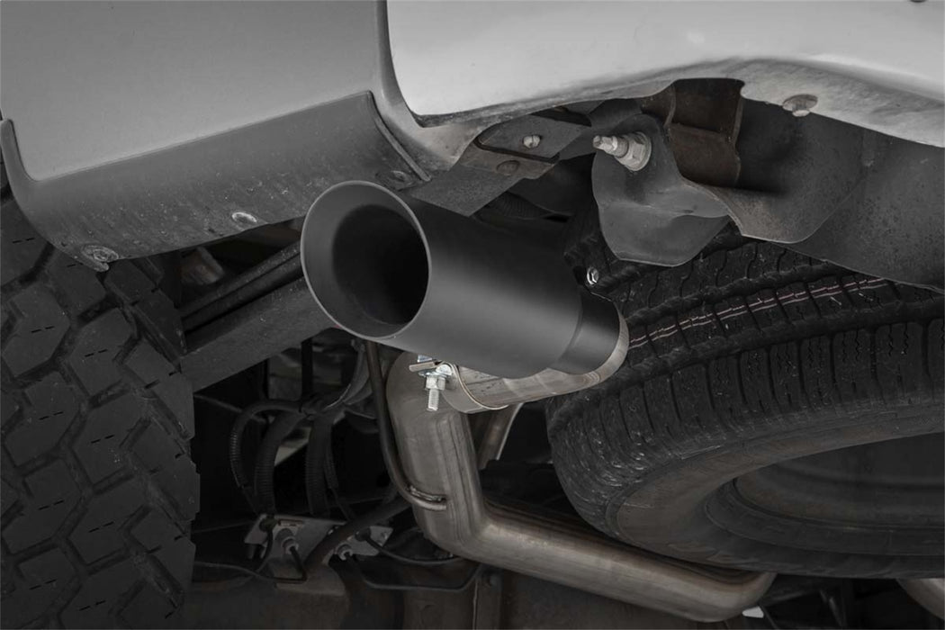 Rough Country 96010 Dual Cat-Back Exhaust System w/Black Tips 09-14 F-150 V8-4.6L, 5.0L, 5.4L Rough Country - Truck Part Superstore