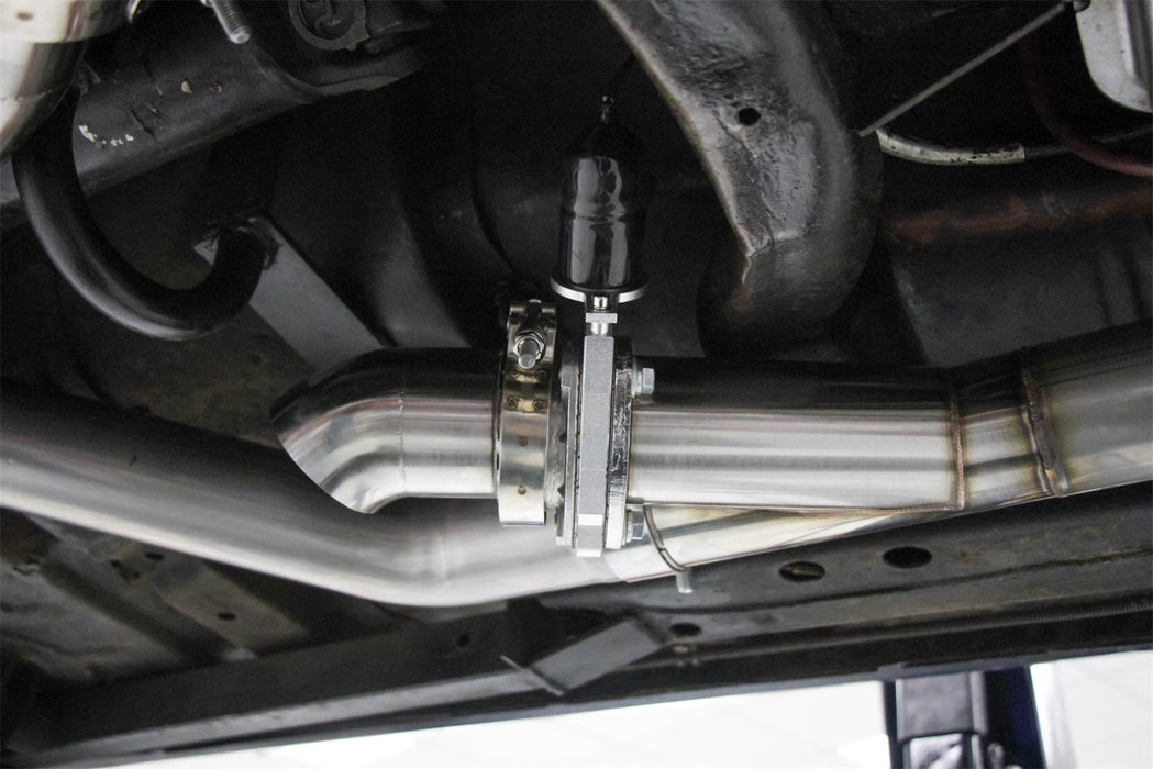 Hooker 11052HKR Exhaust Cut Out; Street Tease; 3 in.; Dual Exit; Incl. Y Cable; Stainless Steel; - Truck Part Superstore