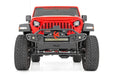 Rough Country 10647 Front Winch Bumper; Tubular; Skid Plate; Satin Black; - Truck Part Superstore