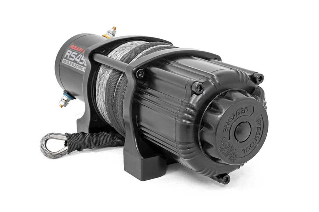 Rough Country RS4500S 4500 LB UTV/ATV Electric Winch w/Synthetic Rope Rough Country - Truck Part Superstore