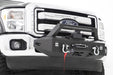 Rough Country 93140 Winch Mount System; Fit RC RS4500LB Winch PN[RS4500S]; Black; - Truck Part Superstore