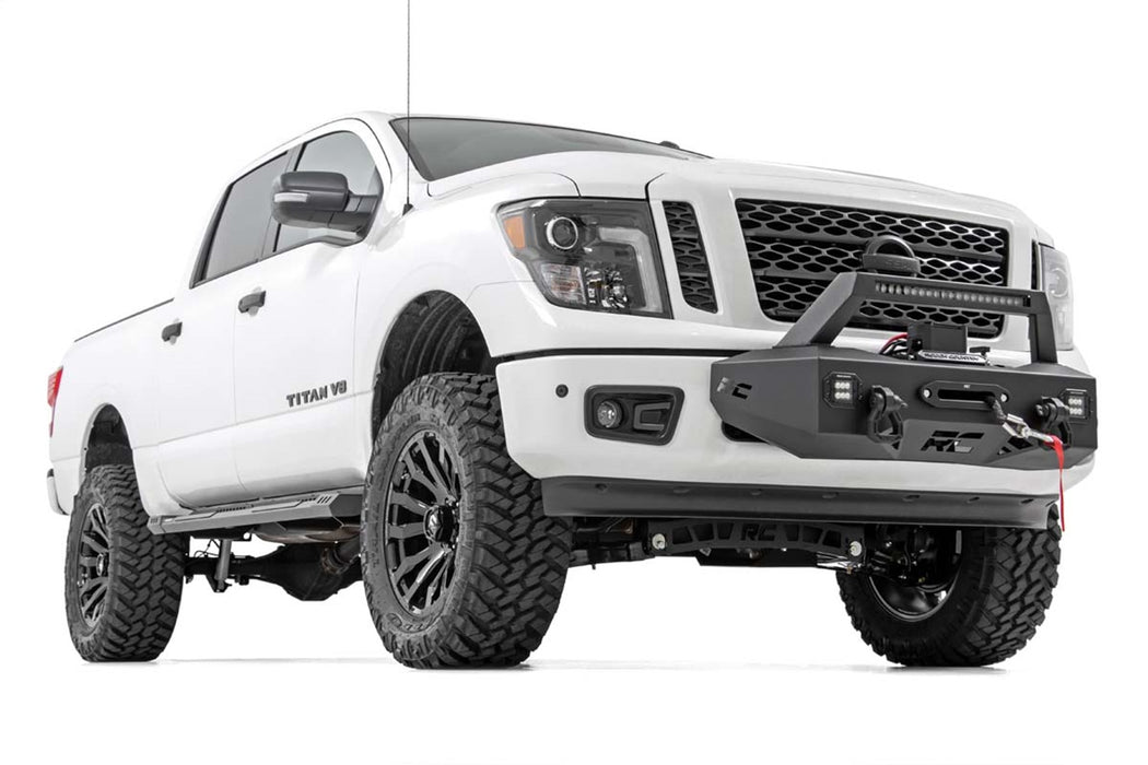 Rough Country 82000 EXO Winch Mount System 16-20 Nissan Titan Rough Country - Truck Part Superstore