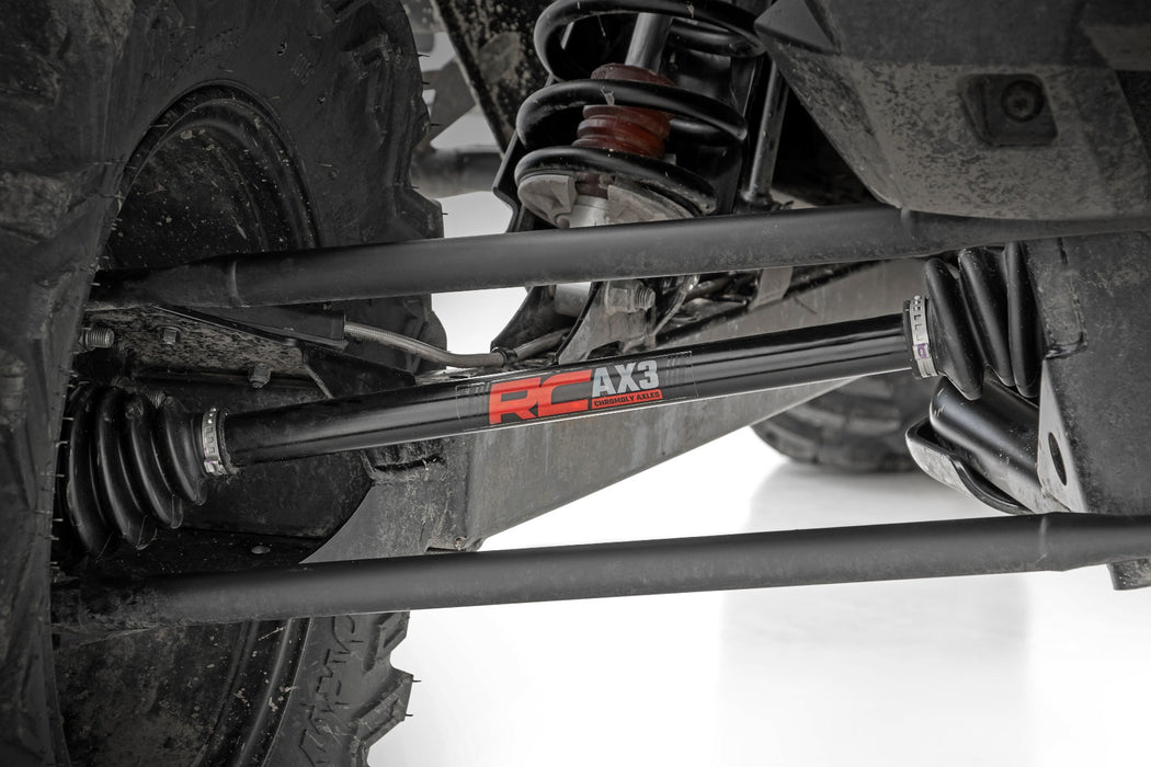 Rough Country 93055 4340 Chromoly AX3 Replacement Front Axle 14-21 Polaris RZR 1000XP Rough Country - Truck Part Superstore