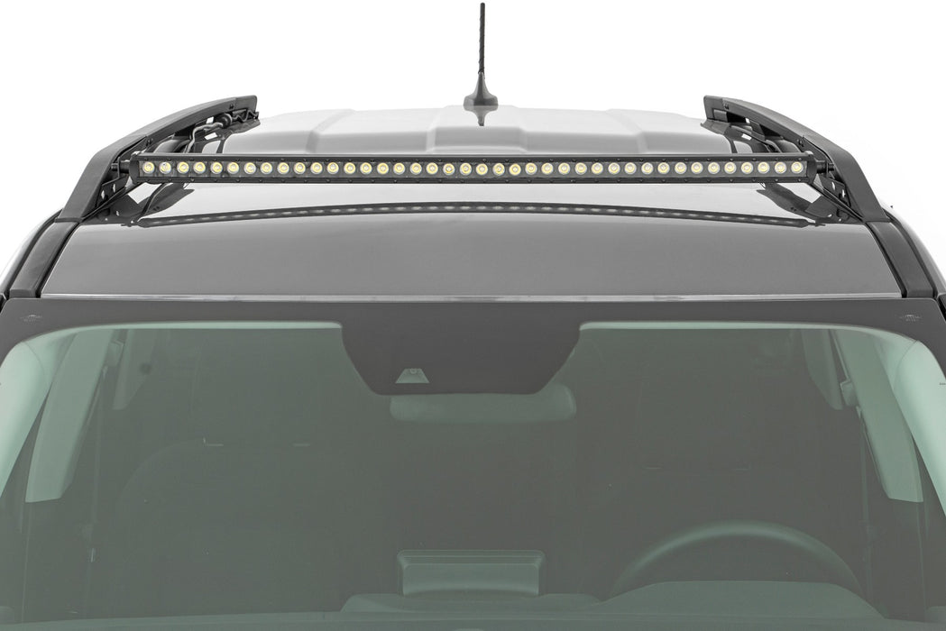 Rough Country 71039 Ford 40-inch LED Light Bar Roof Rack Mounting Kit 2021 Ford Bronco Sport Rough Country - Truck Part Superstore