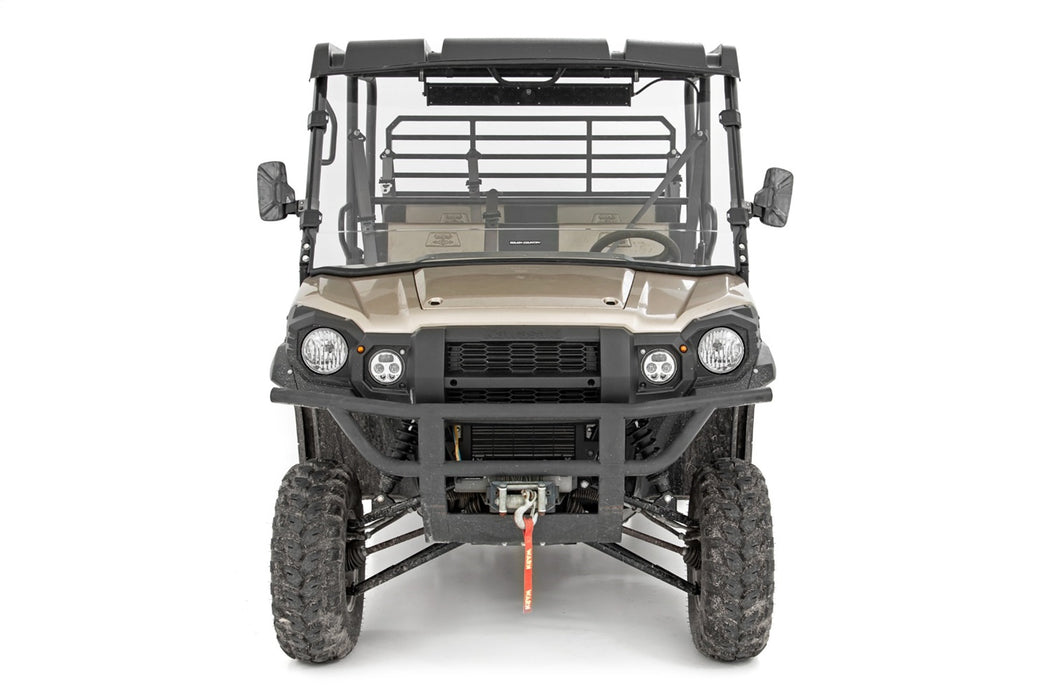 Rough Country 98115150 Full Windshield Scratch Resistant 16-22 Kawasaki Mule Pro FX/15-22 Mule Pro FXT Rough Country - Truck Part Superstore