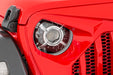 Rough Country RCH5300 Jeep 9-Inch DRL Halo LED Headlights Jeep Wrangler JL/JLU, Gladiator JT Rough Country - Truck Part Superstore