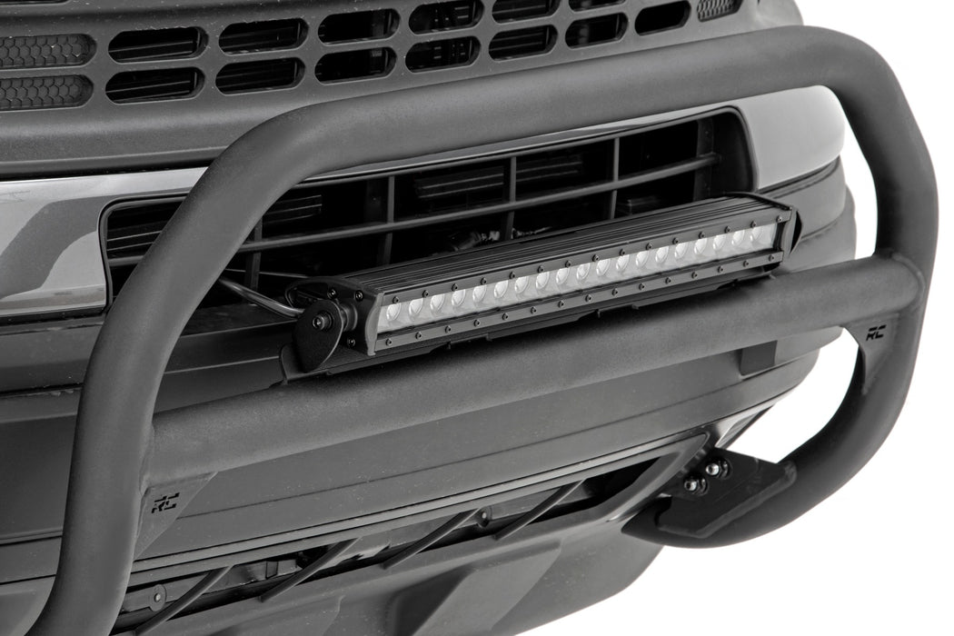 Rough Country 51041 Nudge Bar 20 Inch Black Series Single Row LED 2021 Ford Bronco Sport Rough Country - Truck Part Superstore