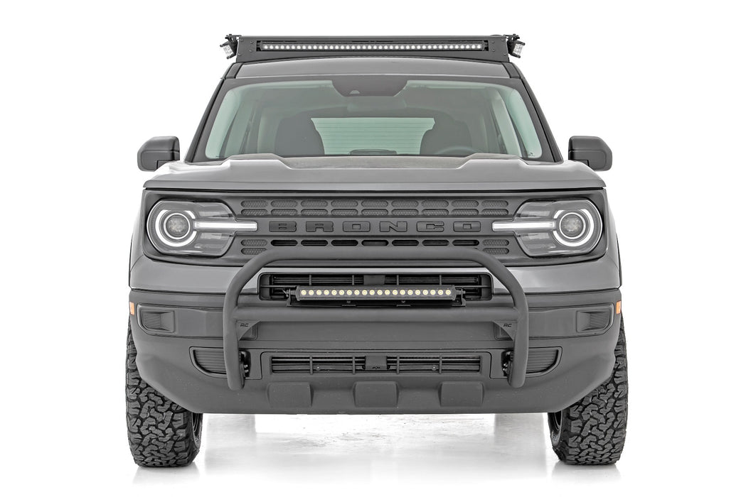 Rough Country 51043 Nudge Bar 20 Inch Chrome Series Single Row LED 2021 Ford Bronco Sport Rough Country - Truck Part Superstore