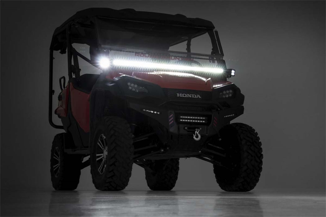Rough Country 92014 Honda 50-Inch Single-Row Lower Windshield LED Kit Black Series 16-20 Pioneer Rough Country - Truck Part Superstore