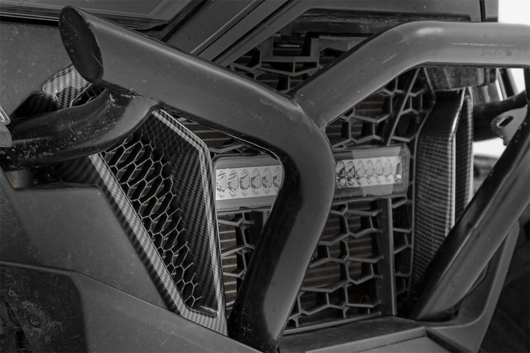 Rough Country 93073 Radiator Cover Side Edge Grille 20-22 Polaris RZR Pro XP/RZR Pro XP 4 Rough Country - Truck Part Superstore