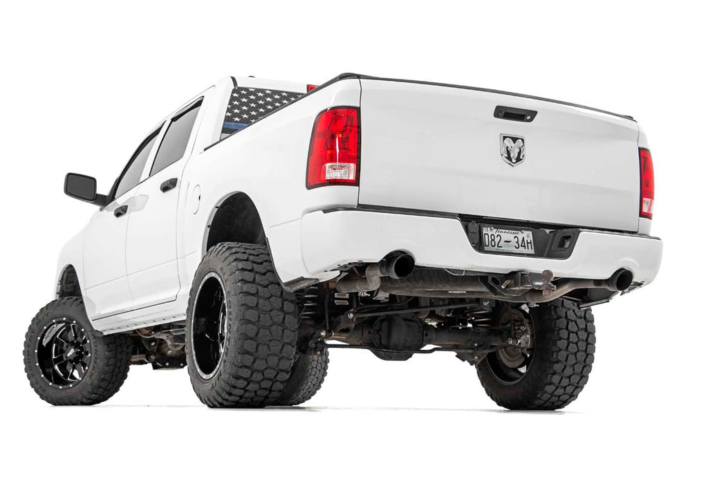Rough Country 96009 Dual Cat-Back Exhaust System w/Black Tips 09-18 RAM 1500 V8-4.7L, 5.7L Rough Country - Truck Part Superstore