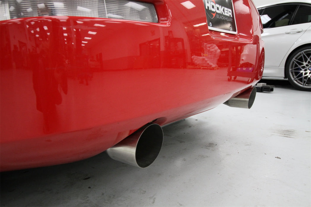 Hooker BH6304 Blackheart Axle-Back Exhaust System - Truck Part Superstore
