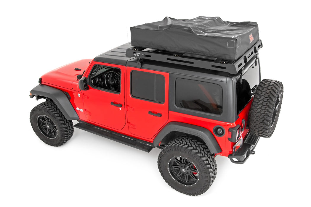 Rough Country 99050 Roof Top Tent Rack Mount 12 Volt Accessory and LED Light Kit Rough Country - Truck Part Superstore