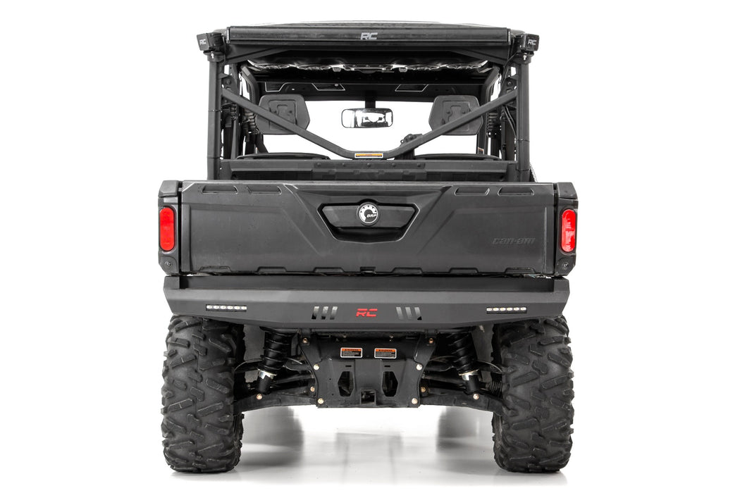 Rough Country 93059 Can-Am/Polaris Rear Bumper w/LED For 16-21 Defender and 18-21 Ranger Rough Country - Truck Part Superstore