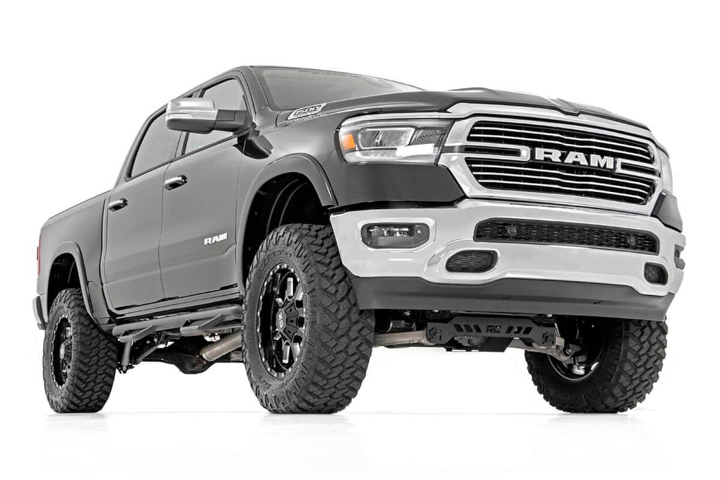 Rough Country RCD1980CC RAM Cab Length Nerf Steps 19-20 RAM 1500 Crew Cab 5 Foot 7 Inch Bed Rough Country - Truck Part Superstore