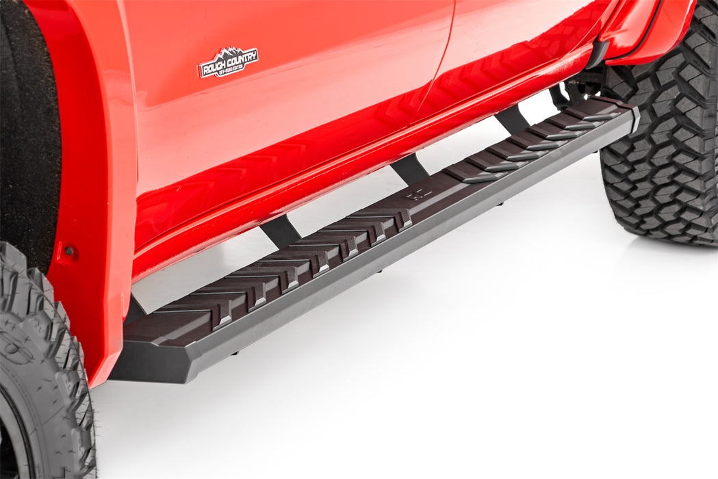 Rough Country 41002 BA2 Running Board Side Step Bars 19-22 Chevy/GMC 1500/2500HD Rough Country - Truck Part Superstore