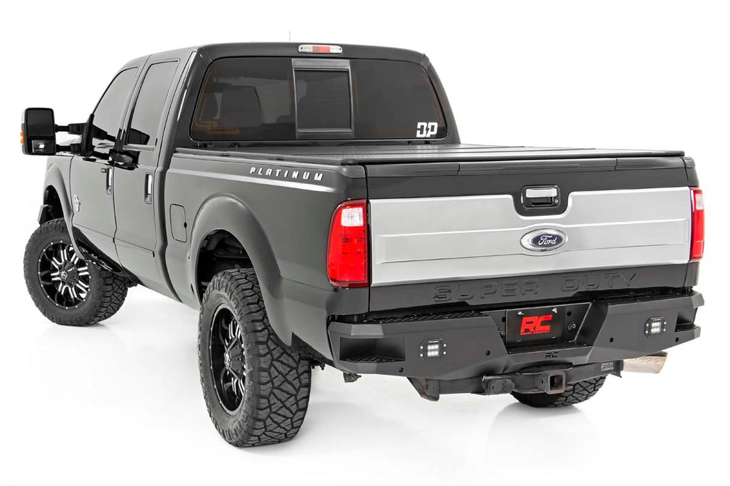 Rough Country 10784 Ford F-250/F-350 Heavy-Duty Rear LED Bumper For 99-16 F-250/F-350 4WD Rough Country - Truck Part Superstore
