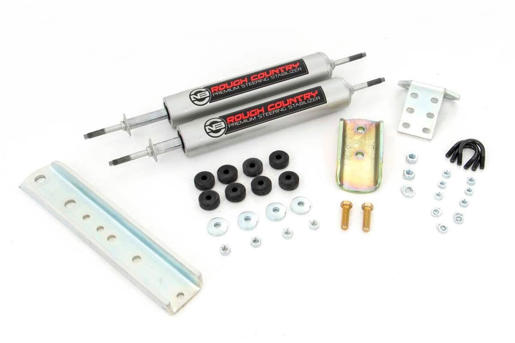 Rough Country 8733730 Ford Dual Steering Stabilizer 83-90 Ford Ranger Rough Country - Truck Part Superstore