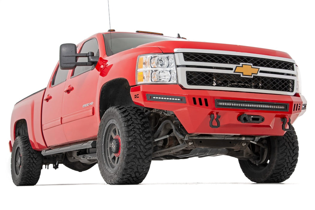 Rough Country 95770 3.5 Inch Knuckle Lift Kit with V2 Shocks 11-19 Chevy/GMC 2500HD/3500HD Rough Country - Truck Part Superstore