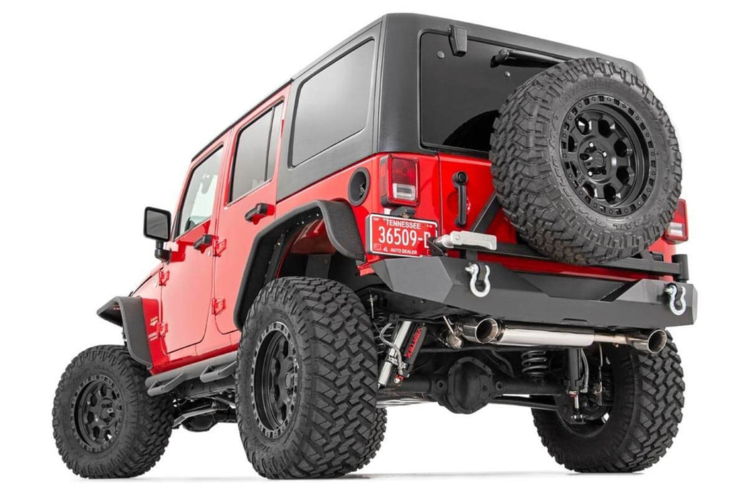 Rough Country 78530A 4.0 Inch Jeep Long Arm Suspension Lift Kit 07-11 Wrangler JK 4-door Rough Country - Truck Part Superstore