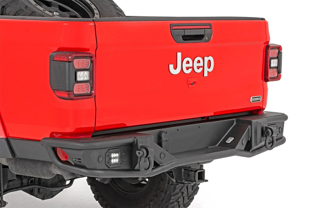 Rough Country 10650 Rear Bumper Tubular 20-22 Jeep Gladiator JT 4WD Rough Country - Truck Part Superstore