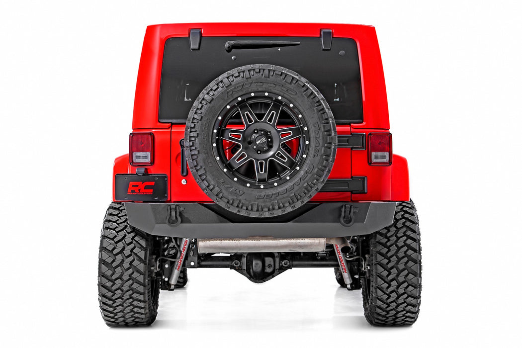 Rough Country 10593A Rear Bumper Full Width 07-18 Jeep Wrangler JK Rough Country - Truck Part Superstore