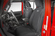 Rough Country 91010 Jeep Neoprene Seat Cover Set Black 18-20 Wrangler JL Unlimited Rough Country - Truck Part Superstore