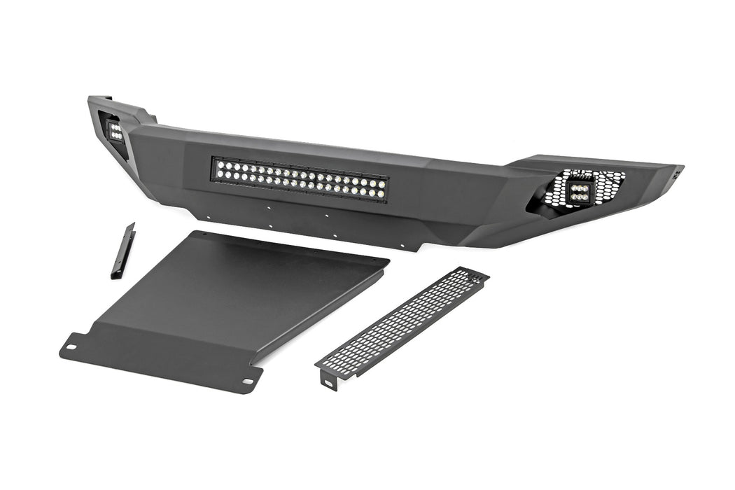 Rough Country 10756A Ford Front High Clearance LED Bumper 18-20 Ford F-150 Rough Country - Truck Part Superstore
