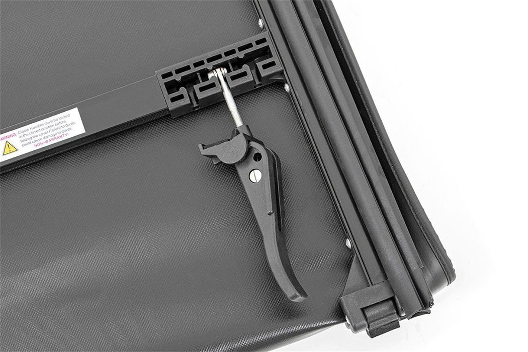 Rough Country RC44534600 Bed Cover Tri Fold 4.6 Foot Bed 22 Ford Maverick 4WD Rough Country - Truck Part Superstore