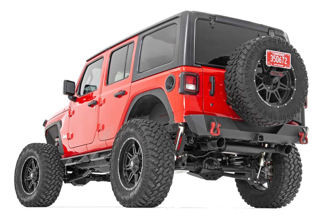 Rough Country 10624 Jeep M200 Rear Diff Skid Plate 18-20 Wrangler JL Rough Country - Truck Part Superstore