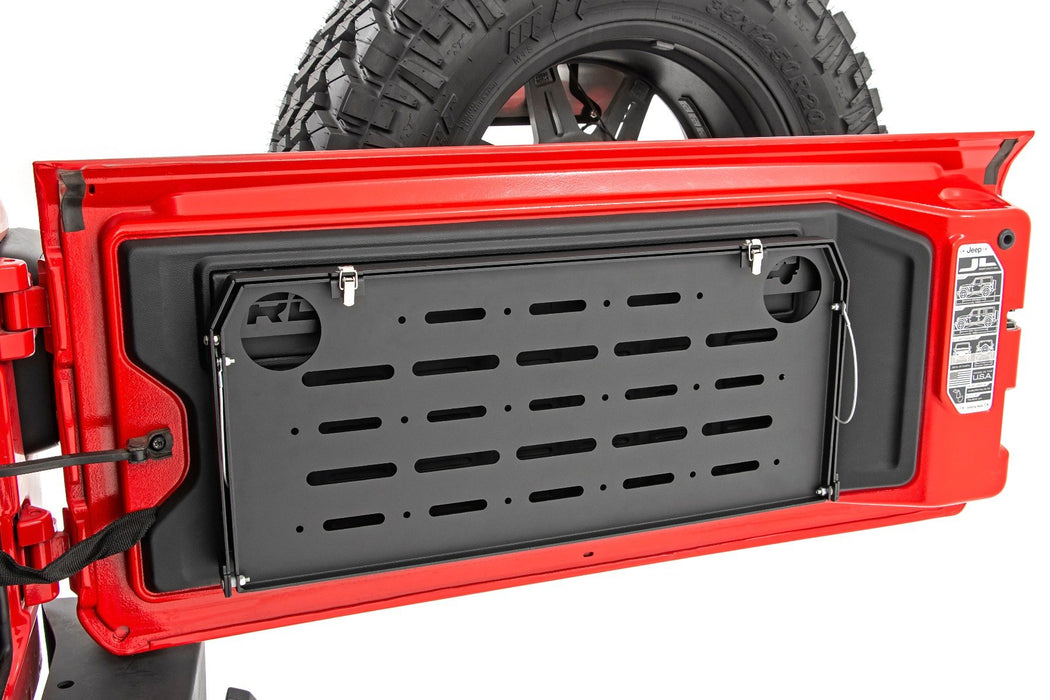 Rough Country 10625 Jeep Folding Tailgate Table 18-20 Wrangler JL / JLU Rough Country - Truck Part Superstore