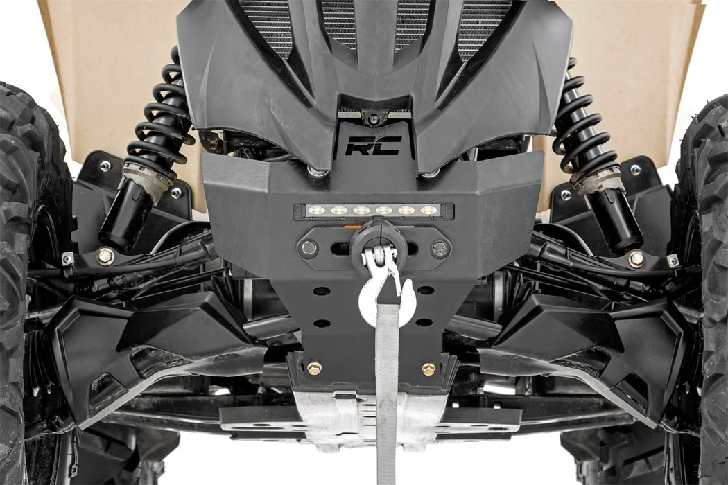 Rough Country 97070 Winch Bumper 4500-Lb Winch Synthetic Rope 12-22 Can-Am Renegade 1000/Renegade 800R Rough Country - Truck Part Superstore