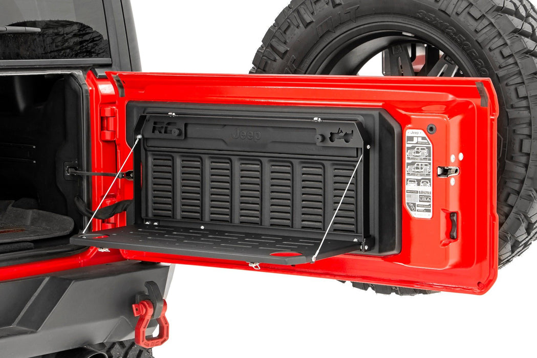 Rough Country 10625 Jeep Folding Tailgate Table 18-20 Wrangler JL / JLU Rough Country - Truck Part Superstore