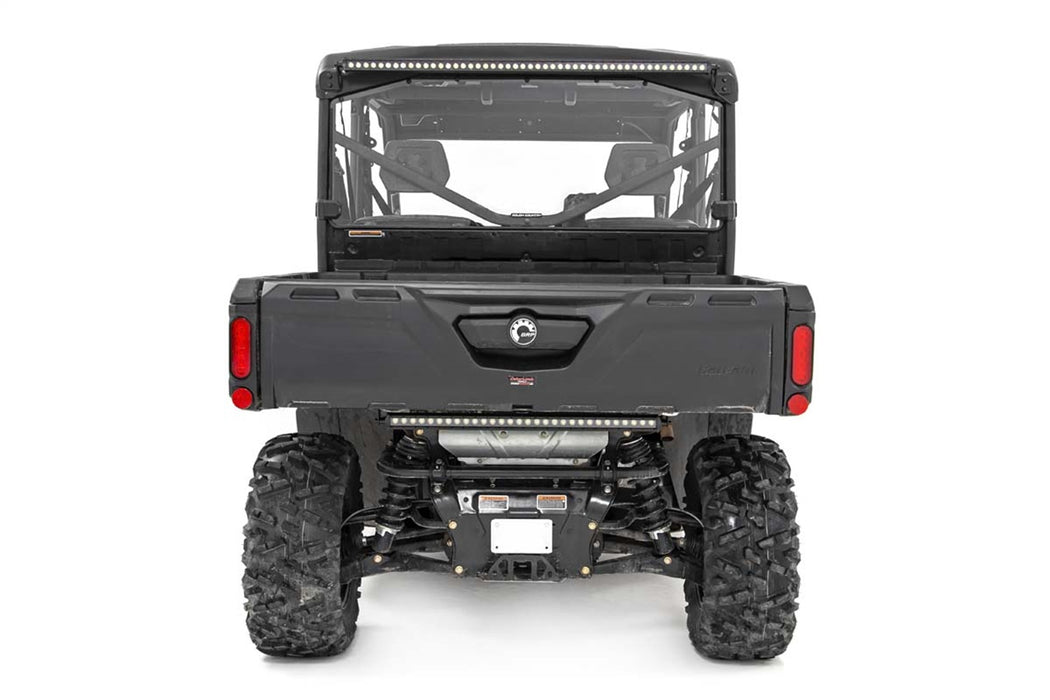 Rough Country 98162032 Scratch Resistant Rear Windshield Panel 16-20 Can-Am Defender Rough Country - Truck Part Superstore