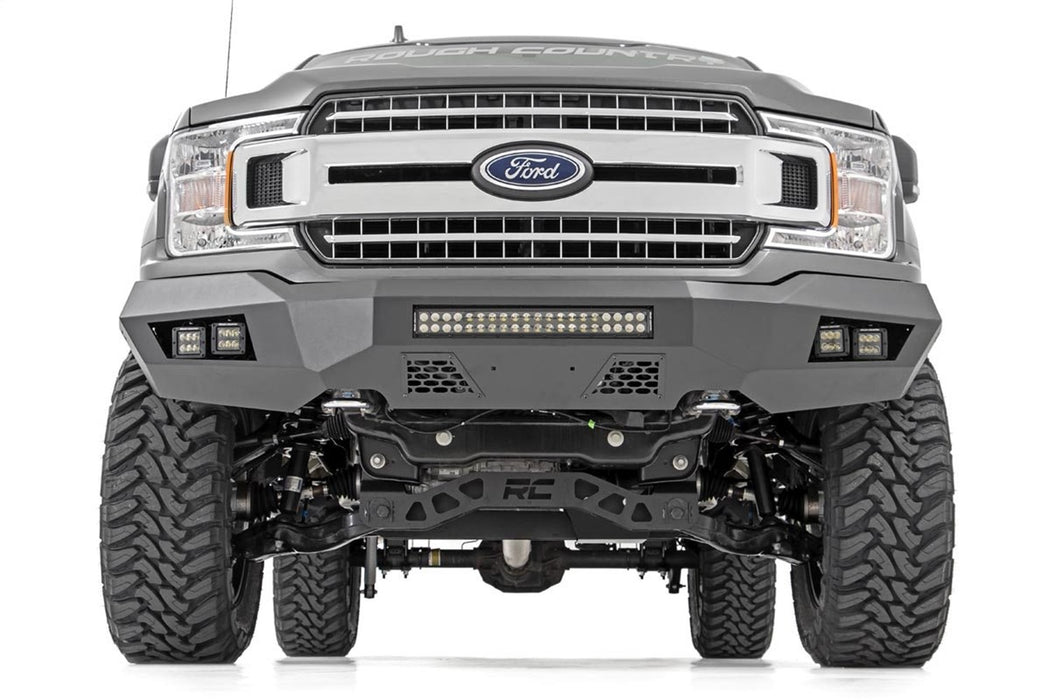 Rough Country 10776A Front Bumper 18-20 Ford F-150 2WD/4WD Rough Country - Truck Part Superstore