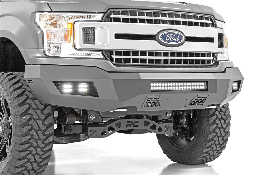 Rough Country 10776A Front Bumper 18-20 Ford F-150 2WD/4WD Rough Country - Truck Part Superstore