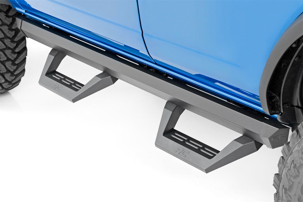Rough Country 51029 SRX2 Adjustable Aluminum Step 21-22 Ford Bronco 4WD Rough Country - Truck Part Superstore