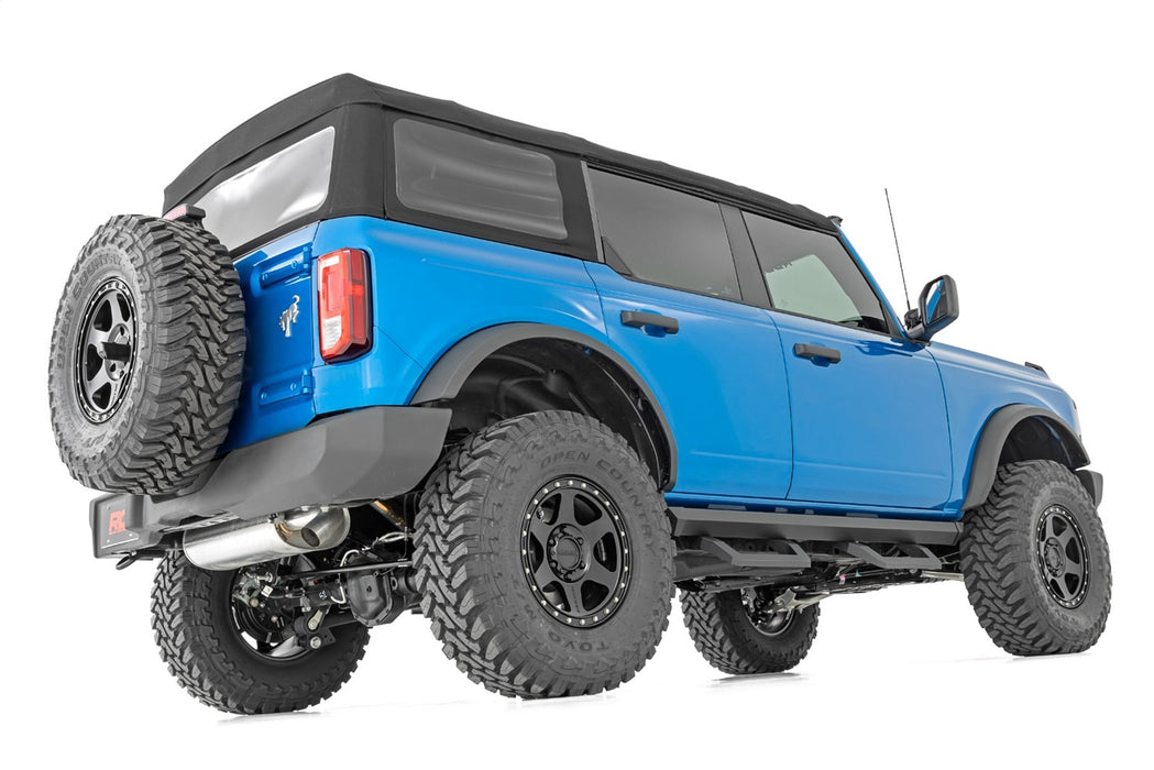 Rough Country 52003 SR2 Adjustable Aluminum Step 21-22 Ford Bronco 4WD Rough Country - Truck Part Superstore