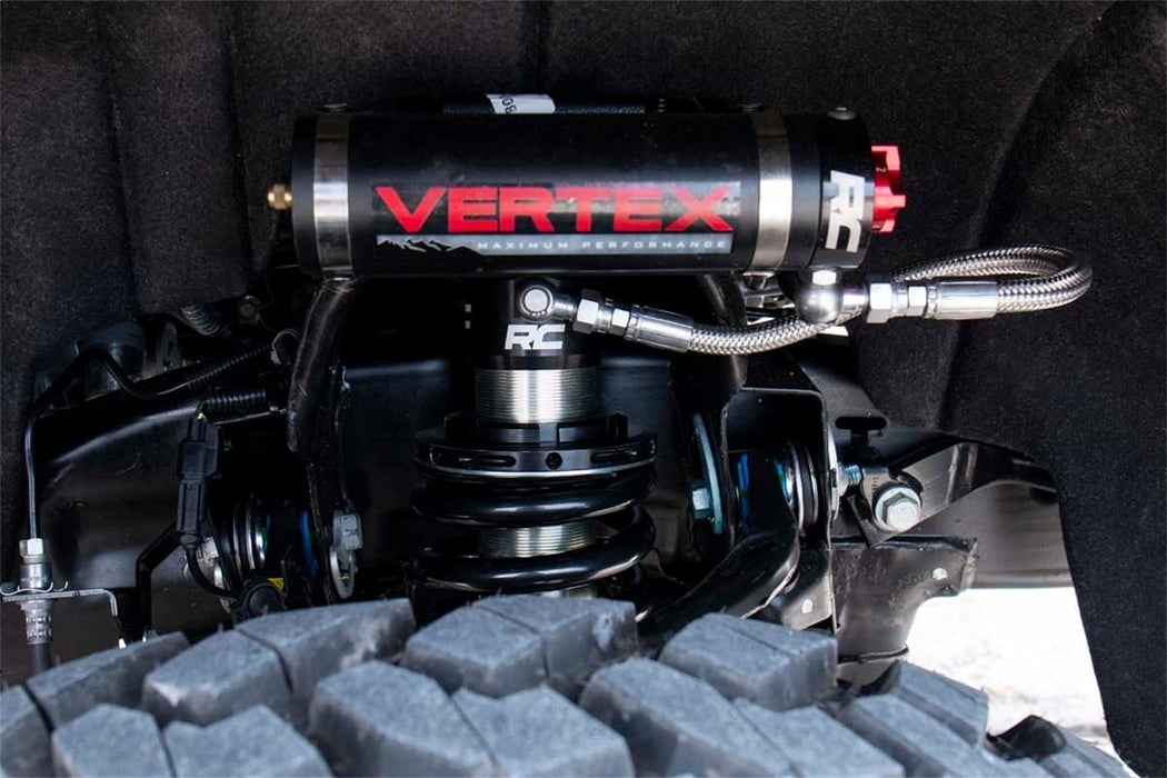 Rough Country 689018 Silverado/Sierra Front Adjustable Vertex Coilovers 2 Inch Lifts Pair For 19-Pres Silverado/Sierra 1500 Rough Country - Truck Part Superstore