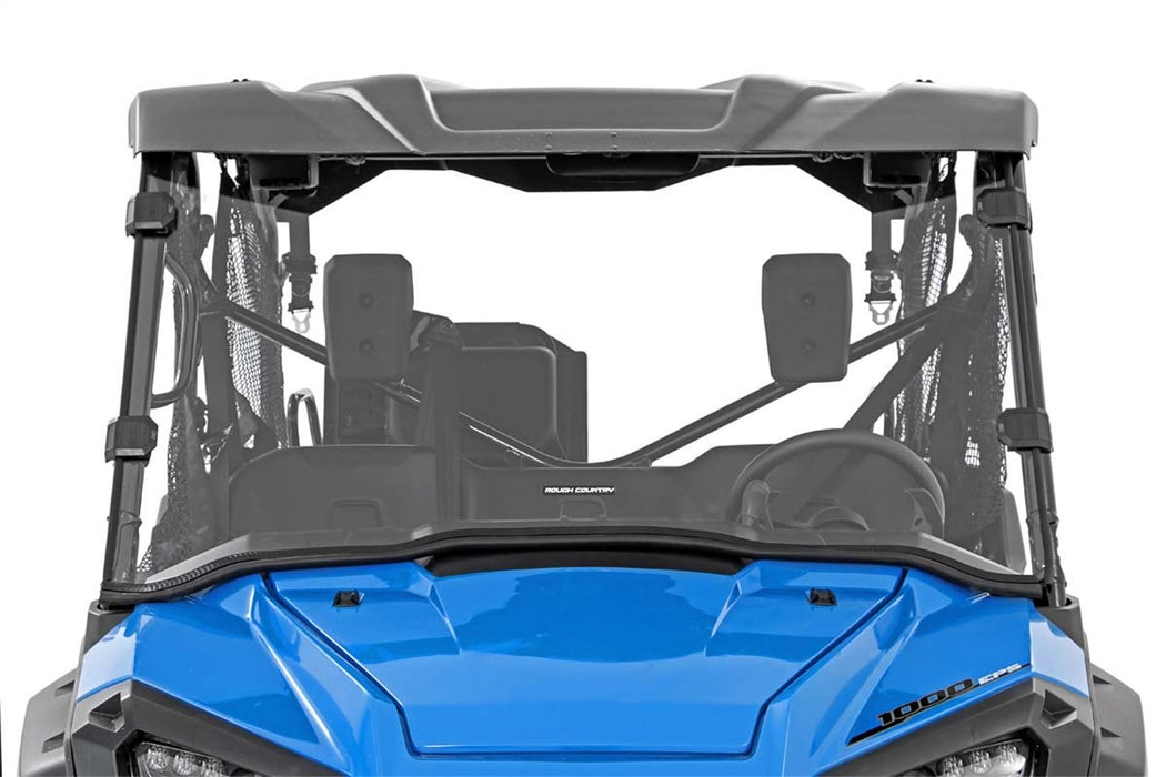 Rough Country 98162020 Honda Scratch Resistant Full Windshield 2016-2020 Pioneer 1000 Rough Country - Truck Part Superstore