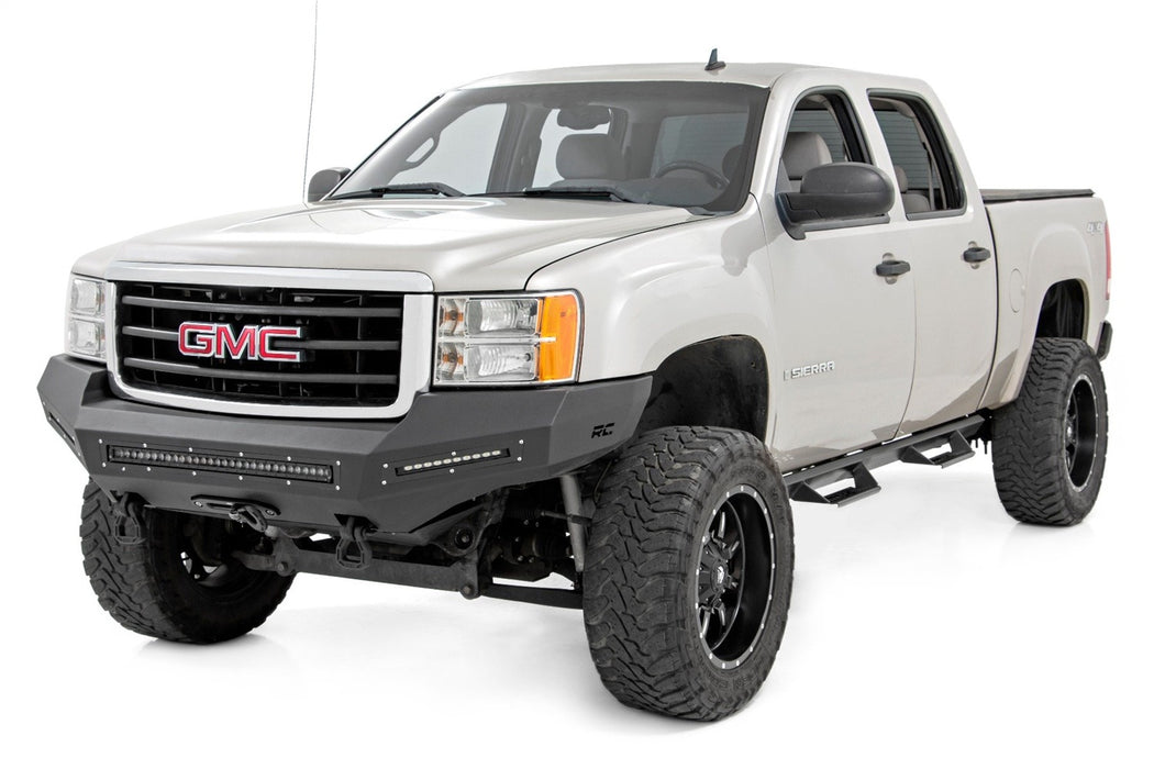 Rough Country AL107134 Silverado Drop Steps AL2 For 07-18 Silverado 1500/2500HD/3500 HD/19 Classic Crew Cab Gas Models Rough Country - Truck Part Superstore