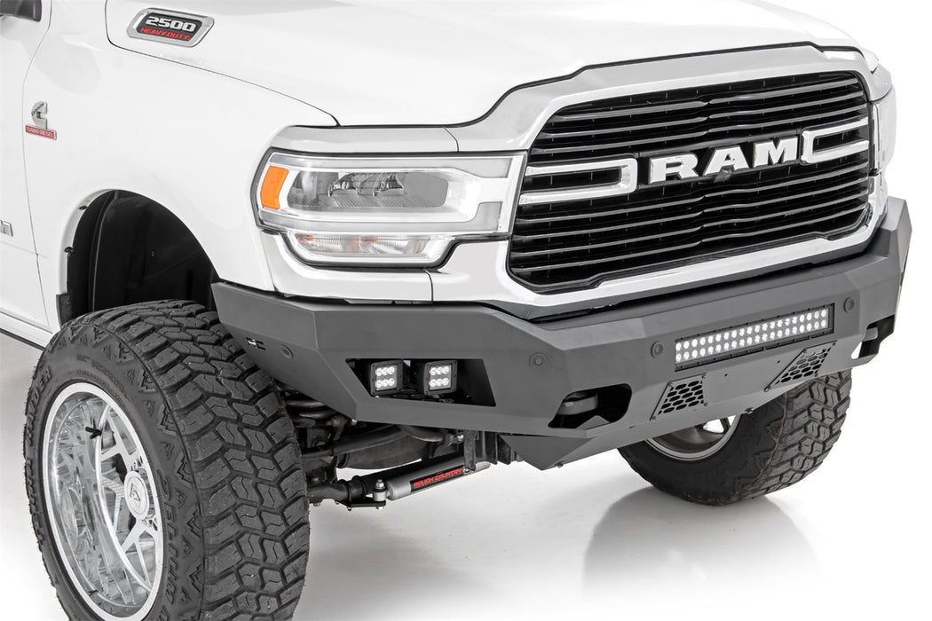 Rough Country 10806A Front High Clearance LED Bumper 19-22 Ram 2500 Rough Country - Truck Part Superstore