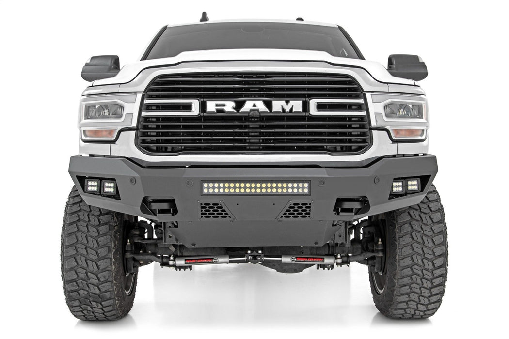 Rough Country 10806A Front High Clearance LED Bumper 19-22 Ram 2500 Rough Country - Truck Part Superstore