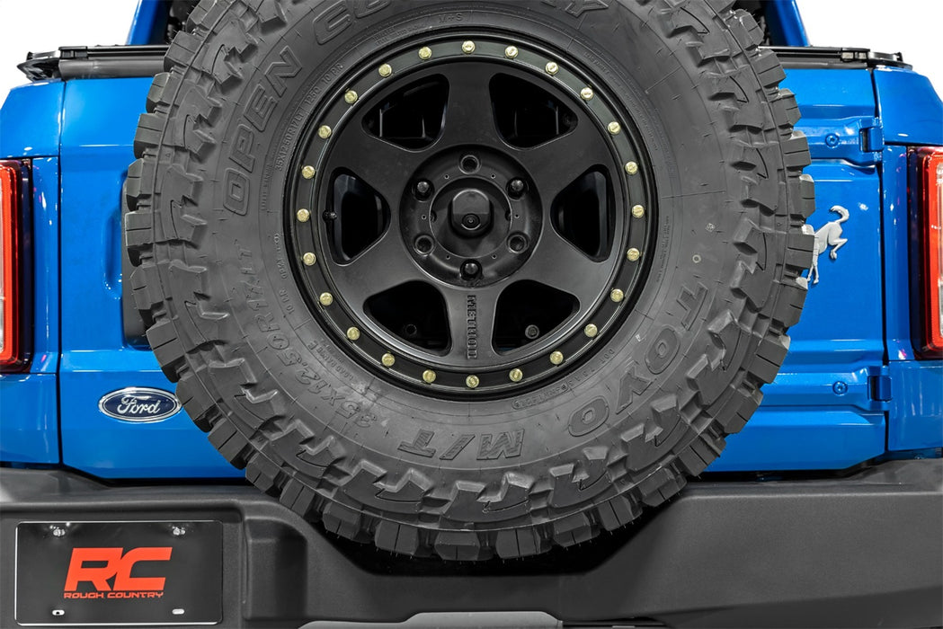 Rough Country 51053 Spare Tire Relocation 21-22 Ford Bronco 4WD Rough Country - Truck Part Superstore